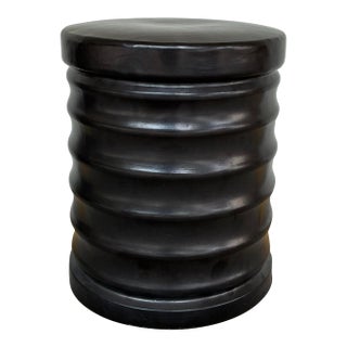 Made Goods Modern Bronze Huston Garden Stool For Sale