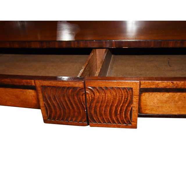 Hollywood Regency Regency Satinwood and Brass Sideboard For Sale - Image 3 of 8
