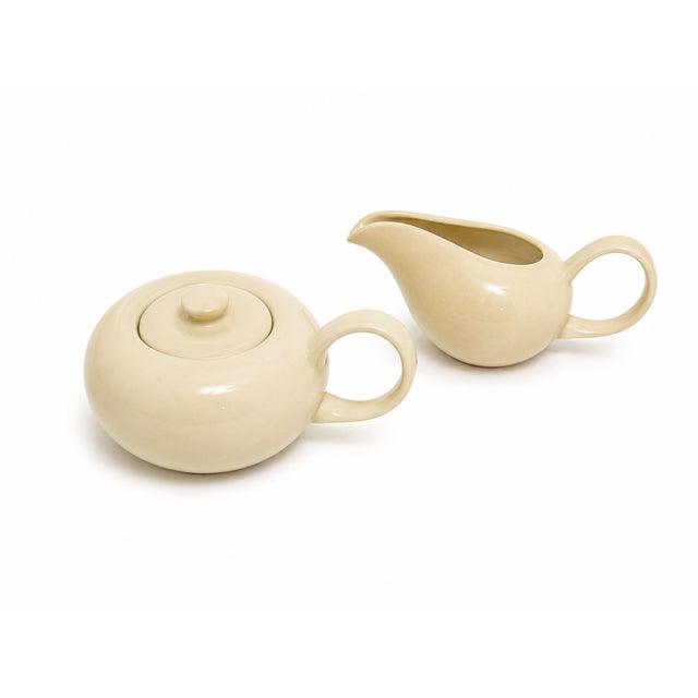 1940s Mid-Century Modern Russel Wright for Steubenville American Modern Chartreuse Dinnerware – 60-Piece Mid-Century Modern Service For Sale - Image 11 of 11