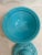 Sky Blue Mid 20th Century Westmoreland Blue Milk Glass “Argonaut” Lidded Candy Dish For Sale - Image 8 of 10