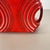 Large Red Abstract Vase by Cari Zalloni for Steuler, 1970s For Sale - Image 4 of 18