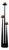 Large Brutalist Iron Candleholder, Germany, 1960s For Sale