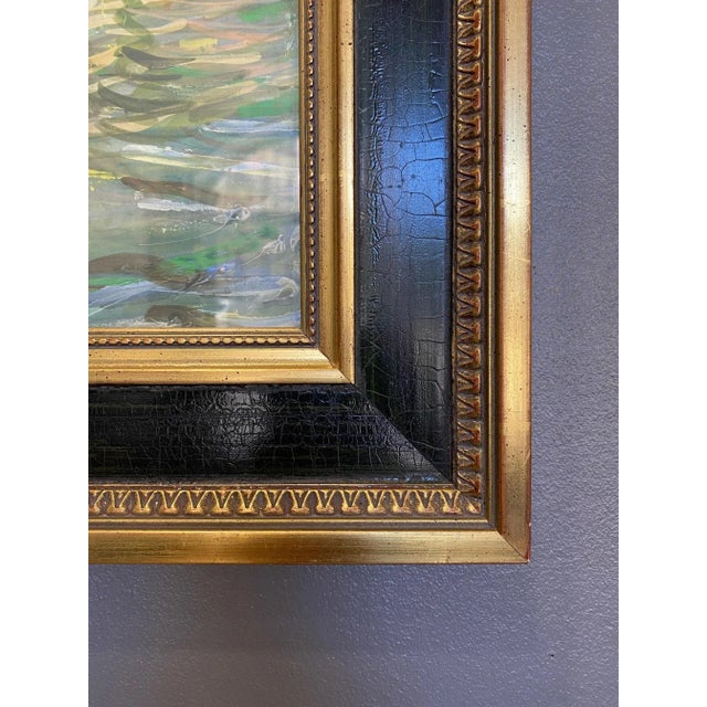 Work sold with frame and glass; Size with frame 68x86 cm This piece has an attribution mark, I am sure that it is...