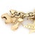 Late 20th Century Vintage Charms Chain Bracelet 14k 18k Gold Diamond Enamel Gems 6"L For Sale - Image 5 of 7
