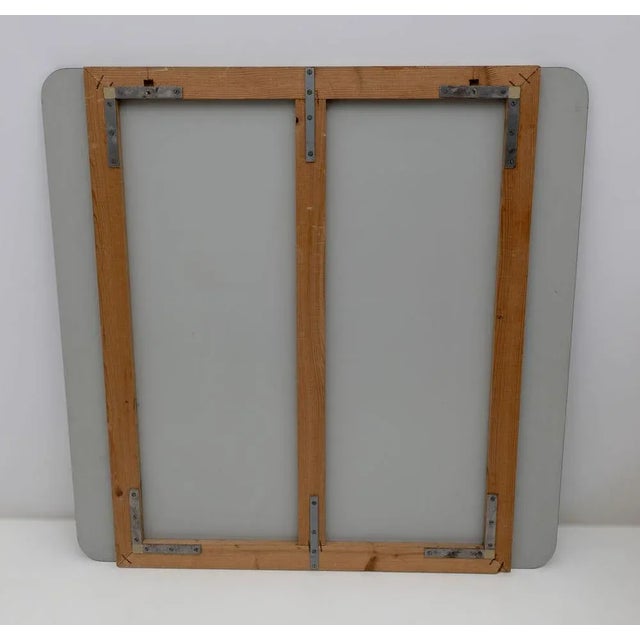 Mid-Century Modern Italian Smoked Bronze Mirror, 1970s For Sale - Image 4 of 5