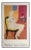 Milton Avery Vintage 1982 Lithograph Print Framed Poster " Seated Blonde " 1946 For Sale