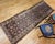 19th Century Persian Kurdish Bidjar Runner Rug, Hand-Knotted Wool, All Over Geometric Pattern, Blue & Ivory, 4x8 For Sale - Image 4 of 14