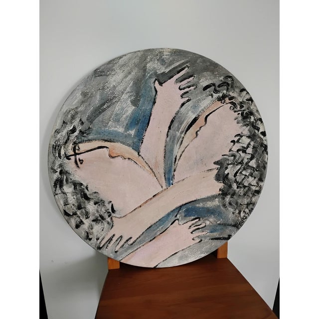 Ceramic Jiri Bores Oversized Memphis Style Platter For Sale - Image 7 of 7