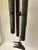 Mid-Century Modern Patinated Bronze Wind Chimes in the Style of Walter Lamb - 27" For Sale - Image 4 of 15