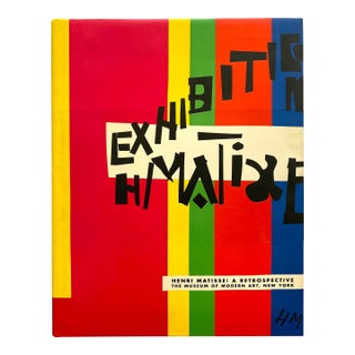 " Henri Matisse : A Retrospective " Vintage 1992 First Edition Landmark Volume Large Hardcover Exhibition Art Book For Sale