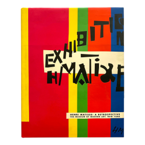 " Henri Matisse : A Retrospective " Vintage 1992 First Edition Landmark Volume Large Hardcover Exhibition Art Book