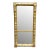 19th C. James Todd Looking Glass Empire Classical Giltwood Trumeau Mirror For Sale