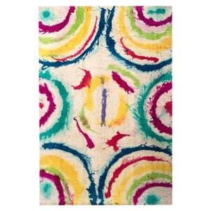Abstract Modern “Daliesque” Wool Rug by Doris Leslie Blau