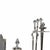 Fireplace Front and Utensils, Set of 4 For Sale - Image 4 of 6