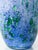 French Blue and Green Mouth-Blown Cased Art Glass Vase from La Rochère, 1960s For Sale - Image 7 of 17