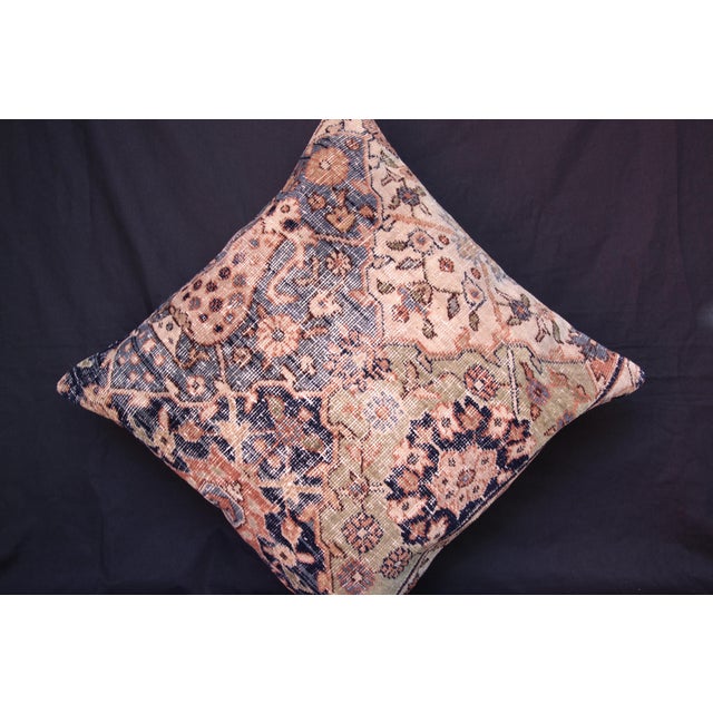 Art Deco Handwoven Throw Rug Pillow Cushion Cover -20'' X 20'' For Sale - Image 3 of 14