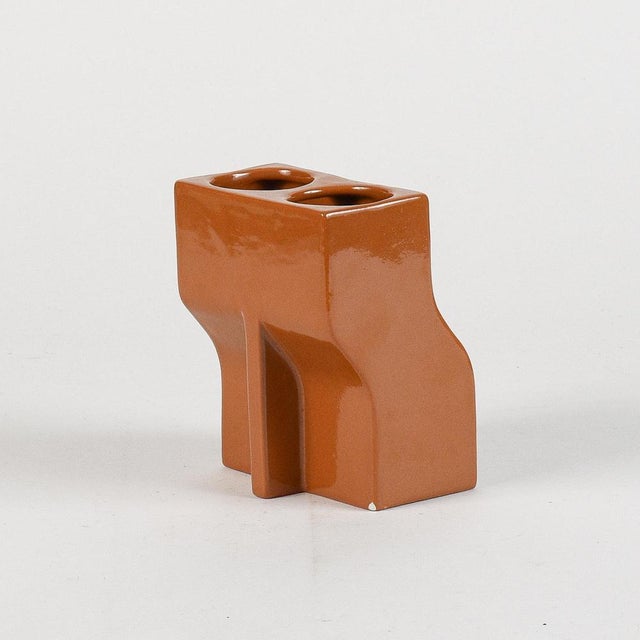 1970s Italian Ceramic Vase by Il Picchio For Sale - Image 5 of 11