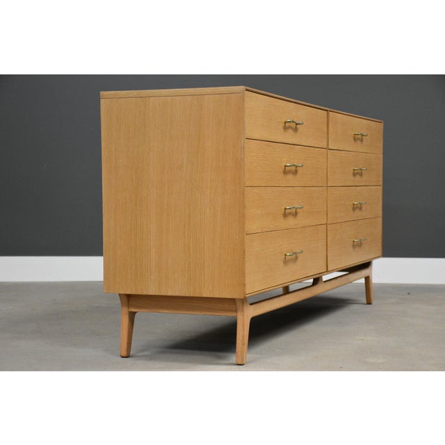 1960s 1960s Refinished Oak Long Dresser by Rway Furniture For Sale - Image 5 of 10