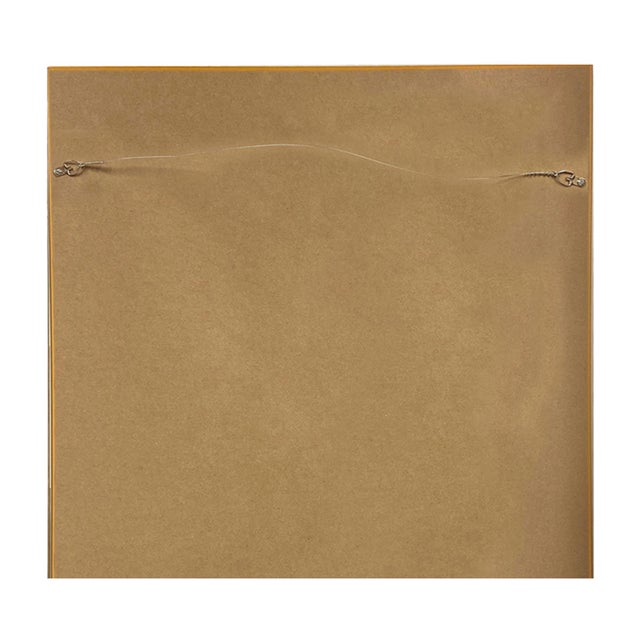 Art Nouveau Vintage Style Peacock Framed Print, 16x16" For Sale - Image 3 of 3