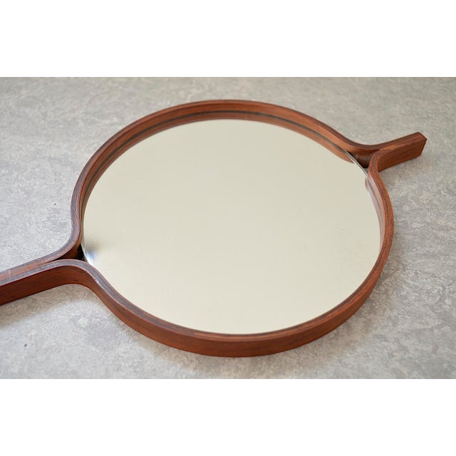 Hand Mirror by Bech & Starup for Den Permanente, 1960s For Sale - Image 5 of 8