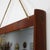 1960s Vintage Model 220 Teak Wall Mirror by Aksel Kjersgaard for Odder, Denmark, 1960s For Sale - Image 5 of 10