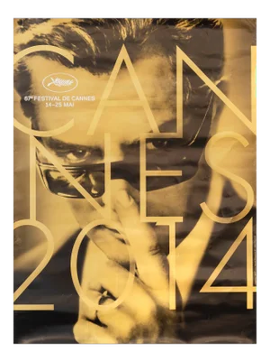 2014 Original French Movie Poster, Cannes Film Festival (Federico Fellini)