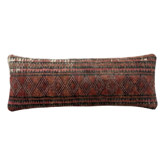 Turkish Bedding Rug Pillow Cover 16'' X 47'' For Sale