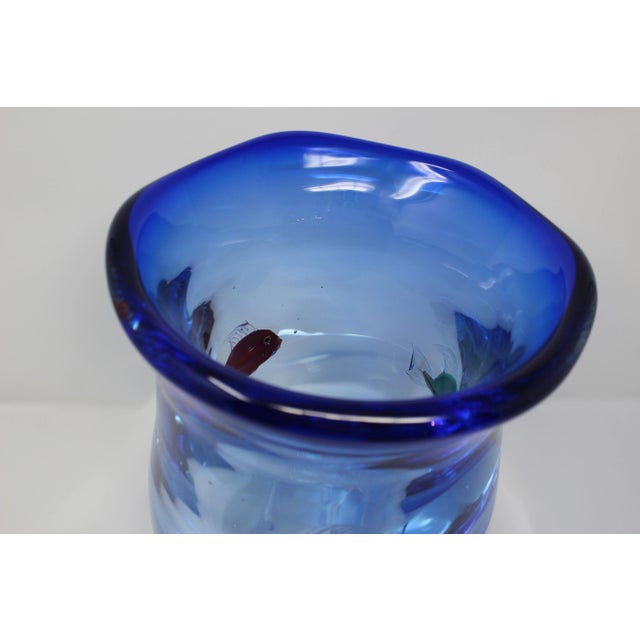 Aquarium Vase by Pino Signoretto For Sale - Image 9 of 10