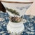 Antique French White Opaline Handpainted Vase For Sale - Image 4 of 8