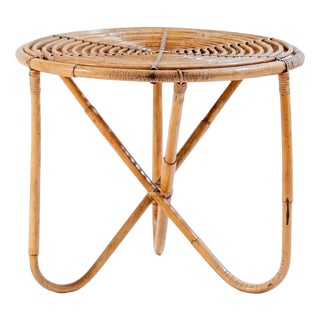 Vintage Scultpural Bamboo Coffee Table by Tito Agnoli, Italy, 1960s For Sale