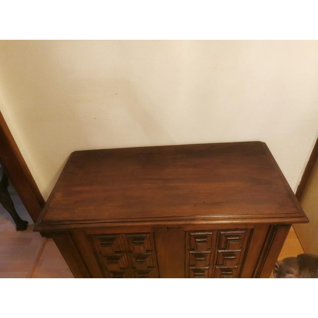 Vintage Wood Trunk, 1920s For Sale - Image 15 of 18