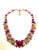 Pink Bochic “Capri” Vintage Ruby, Sapphire, Amethyst, Aquamarine & Peridot Necklace For Sale - Image 8 of 18
