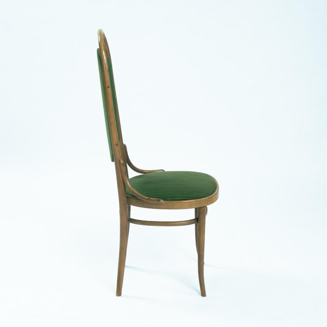 Bauhaus Like Long John Highback Dining Chairs by Michael Thonet for Thonet, 1970s, Set of 6 For Sale - Image 3 of 18