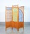 Art Nouveau Screen in Wood and Polychrome Glass For Sale - Image 9 of 16