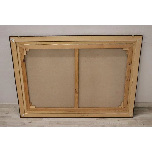 Mythological Oil on Canvas Painting with Frame For Sale - Image 3 of 8