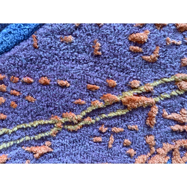 Contemporary Gossamer X Alex Proba "Touch" Hand-Tufted Wool Area Rug - 4' X 6' For Sale - Image 9 of 10