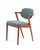 Kai Kristiansen Model 42 Dining Chairs Denmark 1960s Knoll Fabric a Set of 4 For Sale - Image 10 of 13