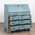19th Century Danish Oak Blue Painted Secretary Bureau For Sale - Image 4 of 8