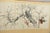 Beige Mid 20th Century Chinoiserie Japanese Cherry Blossom Byobu 8 Panel Folding Screen Room Divider For Sale - Image 8 of 12