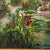 Late 20th Century Late 20th Century Framed Signed Zhao Song Sunlight in the Garden Oil on Canvas For Sale - Image 5 of 11