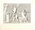 18th century "Cupid with a Swan and Boys Picking Fruit, The Summer" copper plate engraving, after Angelo Testa (born...