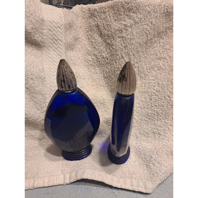 Art Nouveau 1960s Mid-Century Bourjois Parfume Bottles- Set of 2 For Sale - Image 3 of 3