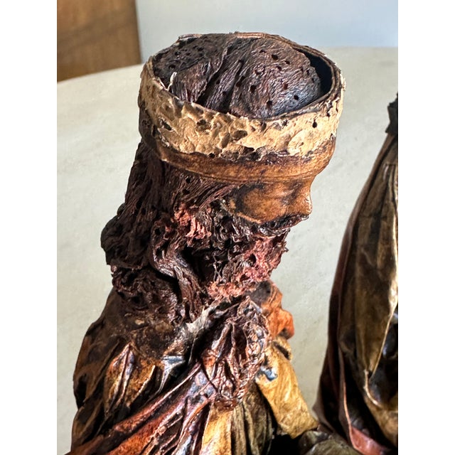 Nativity Creche in Paper Mache by Martin Renteria For Sale - Image 13 of 14