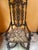 Antique Gothic Jacobean Style Carved Ornate Walnut Throne Accent Chair. Beautiful and excellent quality. Late 19th...