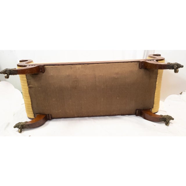 19th Century English or American Duncan Phyfe Style Federal Sofa For Sale - Image 11 of 13