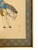 Vintage Framed Chinese Horseman and Falcon Painting on Silk Matting Wall Art For Sale In Tulsa - Image 6 of 7
