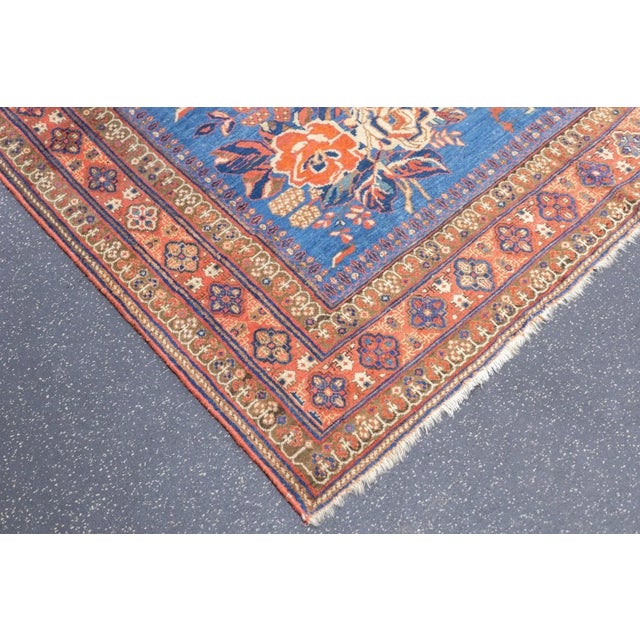 Textile Antique Afshar Rug 4'11'' x 6'1'' For Sale - Image 7 of 12