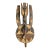 Large African Bobo / Bwa Round Tribal Dance Mask 30" H For Sale
