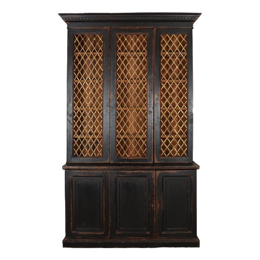 Scottish Painted Bookcase For Sale