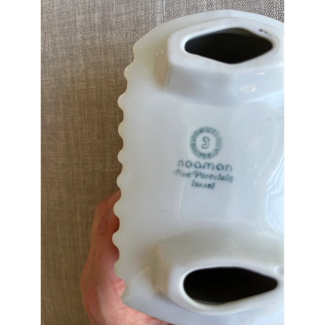 Ceramic 1960s Naaman Porcelain Ram – Mid-Century Modern Figurine For Sale - Image 7 of 8